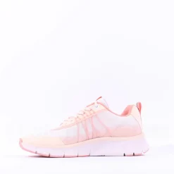 Women Tamaris Activa Laced Mesh Trainer - Peach
