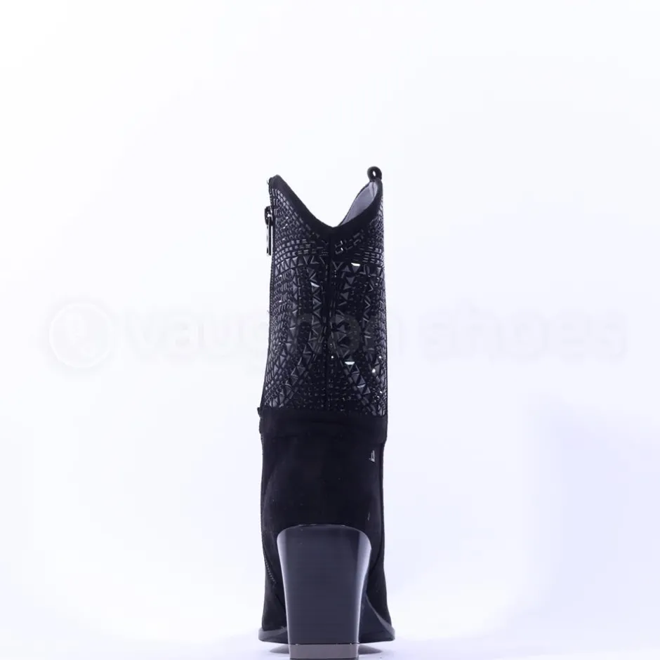 Women Una Healy Aint No Sunshine Mid Calf Boot - Black Sparkle