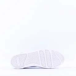 Women Tamaris Alexia Platform Sidezip Trainer - Light Blue Metallic