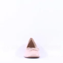 Women Tamaris Almira Bow Tie Block Heel Pump - Powder
