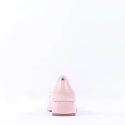 Women Tamaris Almira Bow Tie Block Heel Pump - Powder