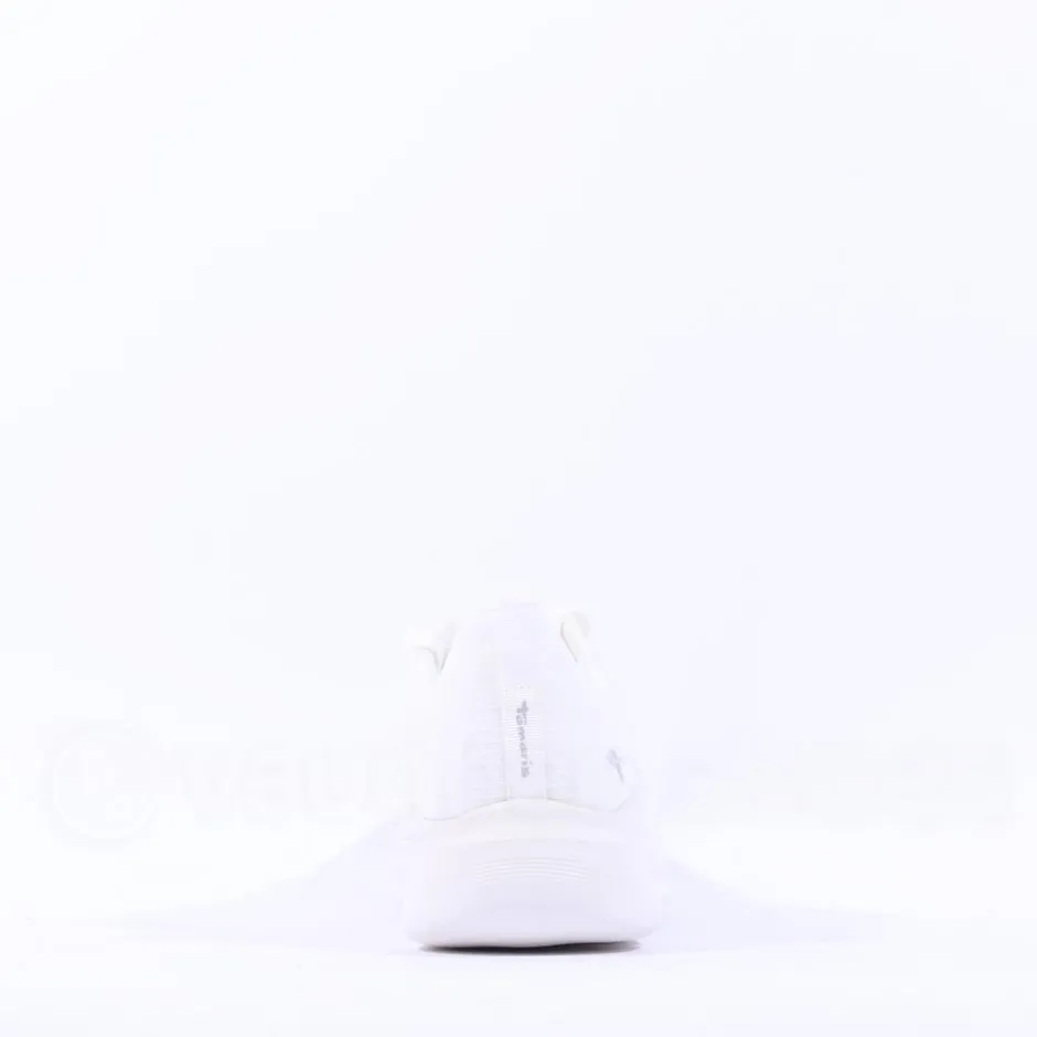 Women Tamaris Amelie Athleisure Wedge Trainer - Off White
