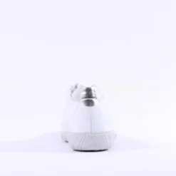 Women Gabor Amulet Laced Casual Shoe - White Leather