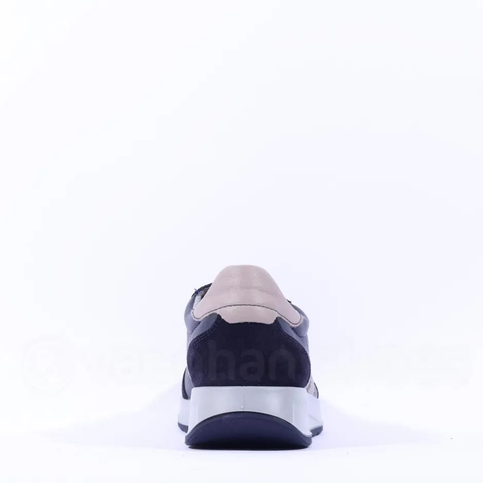 Ara Men Ara Matteo Laced Casual Trainer - Navy Grey