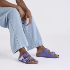 Women Birkenstock Arizona Big Buckle Highshine - Purple Dusk Tonal