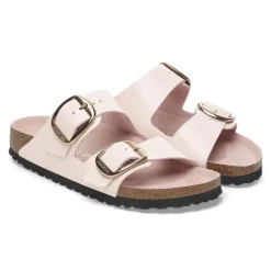 Women Birkenstock Arizona Big Buckle Highshine - Light Rose