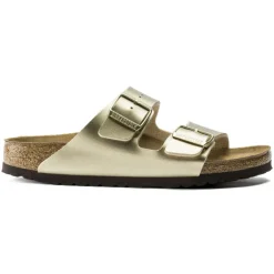 Women Birkenstock Arizona Birko-Flor - Gold