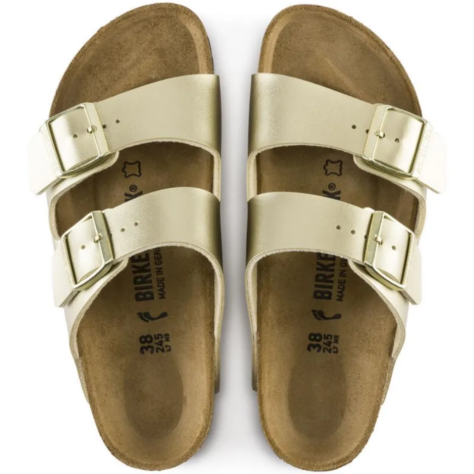 Women Birkenstock Arizona Birko-Flor - Gold