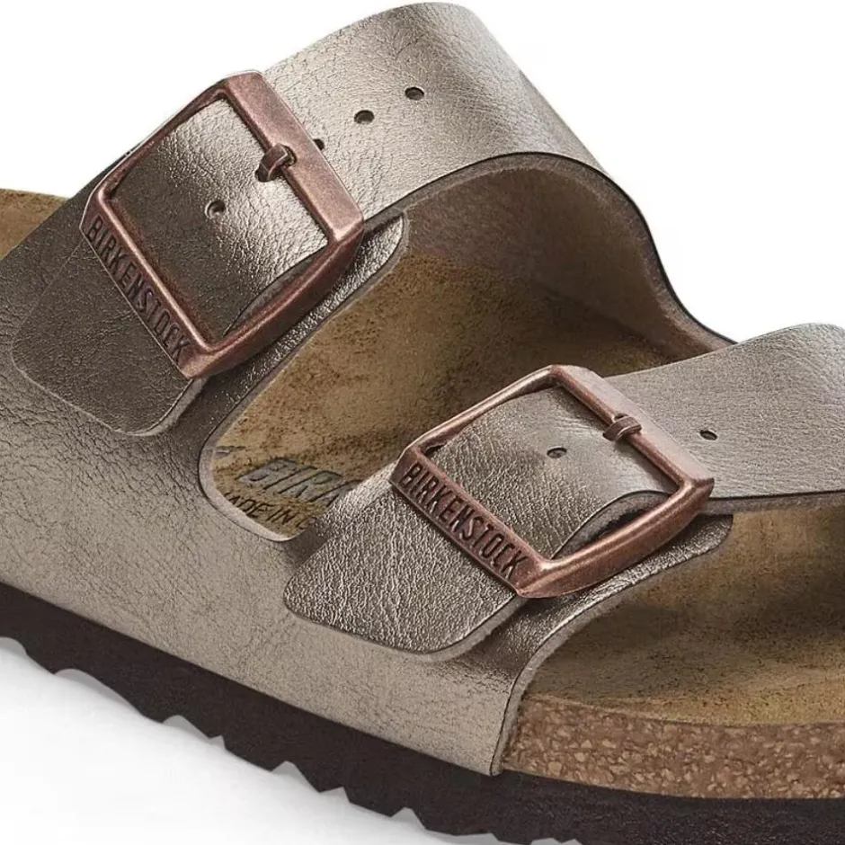 Women Birkenstock Arizona Birko-Flor - Graceful Taupe