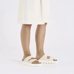 Women Birkenstock Arizona Chunky Birko-Flor - Light Rose