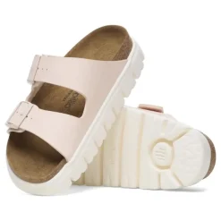 Women Birkenstock Arizona Chunky Birko-Flor - Light Rose