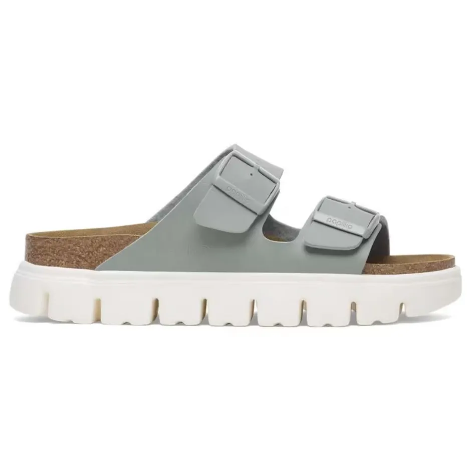 Women Birkenstock Arizona Chunky Birko-Flor - Pure Sage