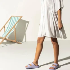 Women Birkenstock Arizona Eva - Purple Fog