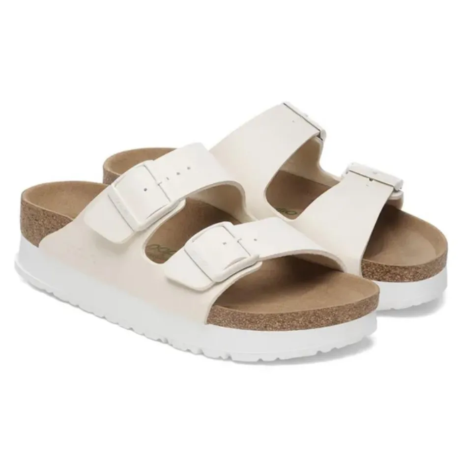 Women Birkenstock Arizona Flex Platform Bf - Eggshell