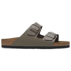 Birkenstock Men Arizona Natural Leather - Concrete Grey