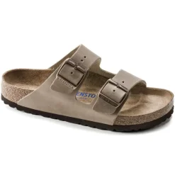 Women Birkenstock Arizona Soft Footbed Oiled - Tabacco Brown