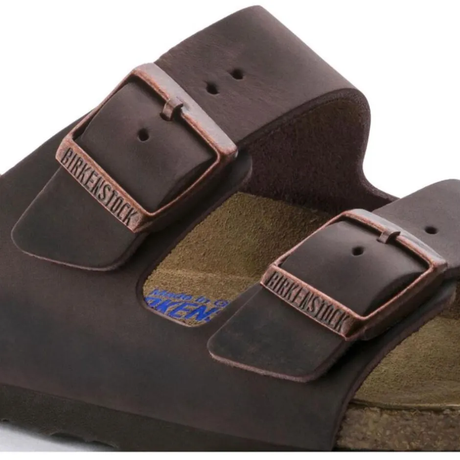 Women Birkenstock Arizona Soft Footbed Oiled - Habana