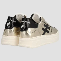Women Another Trend Athletic Platform Trainer - Gold Black
