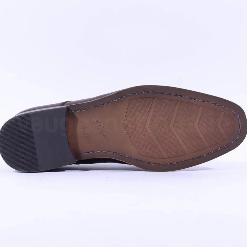 Tommy Bowe Athletic Toe Cap - Brown Leather