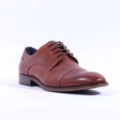 Tommy Bowe Athletic Toe Cap - Tan Leather