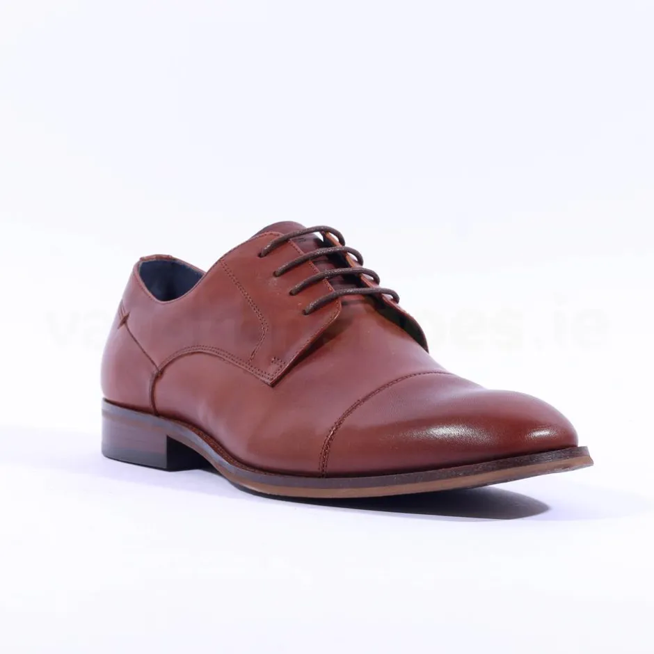 Tommy Bowe Athletic Toe Cap - Tan Leather