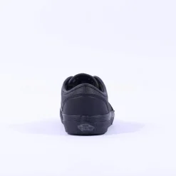 Women Vans Atwood Black Leather Laced - Black