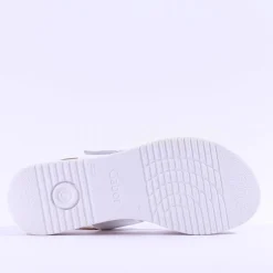 Women Gabor Aviemore Slingback Wedge Sandal - White Nude