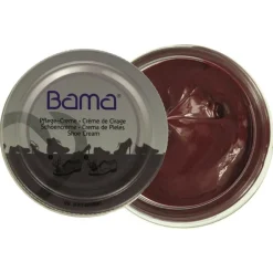 Bama Shoe Care Bama Shoe Cream Jar 50Ml - Bordo
