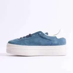 Women Victoria Barcelona Platform Laced T Toe - Petrol