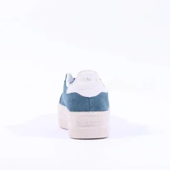 Women Victoria Barcelona Platform Laced T Toe - Petrol