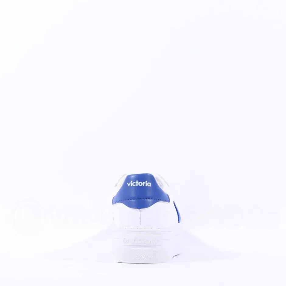 Women Victoria Barcelona Platform Suede T Toe - Royal