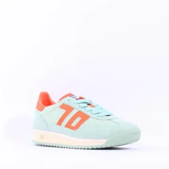 Women Back 70 Barkley Retro Nylon Jogger - Mint Orange