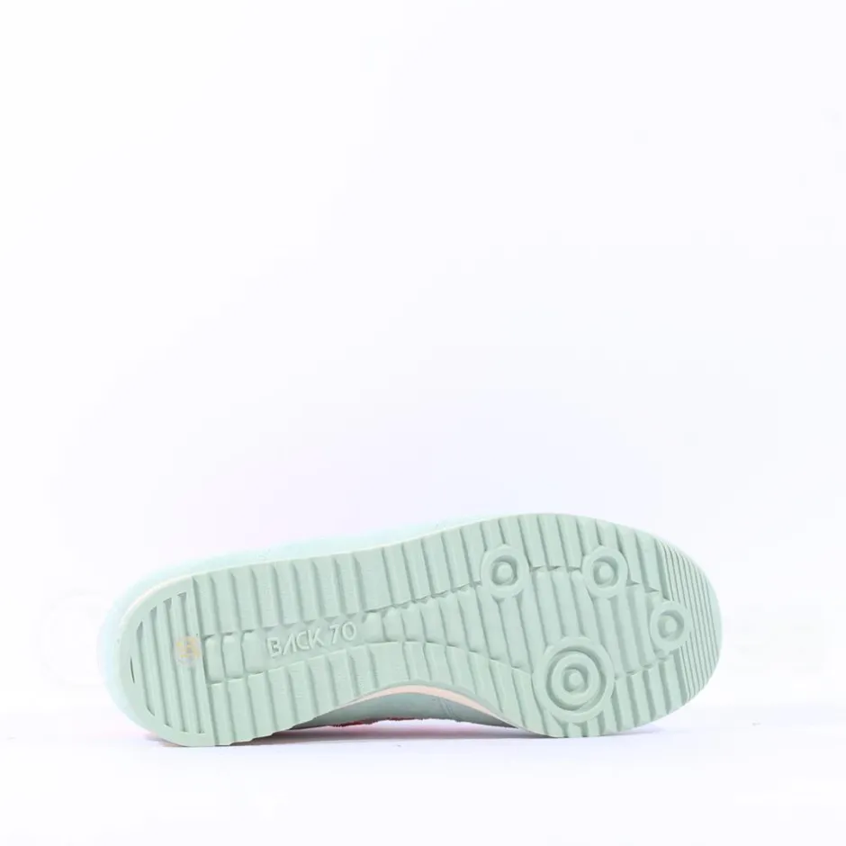 Women Back 70 Barkley Retro Nylon Jogger - Mint Orange