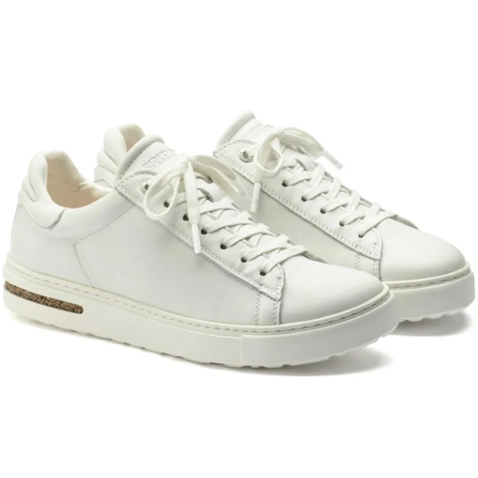 Women Birkenstock Bend Low Natural Leather - White