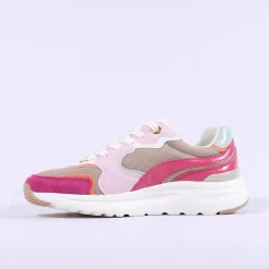 Women Tommy Bowe Ladies Berard Lace Trainer - Pink Combi