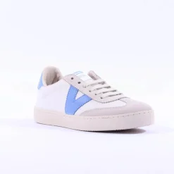 Women Victoria Berlin Laced T Toe Trainer - Azul