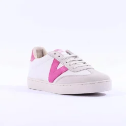Women Victoria Berlin Laced T Toe Trainer - Fuchsia