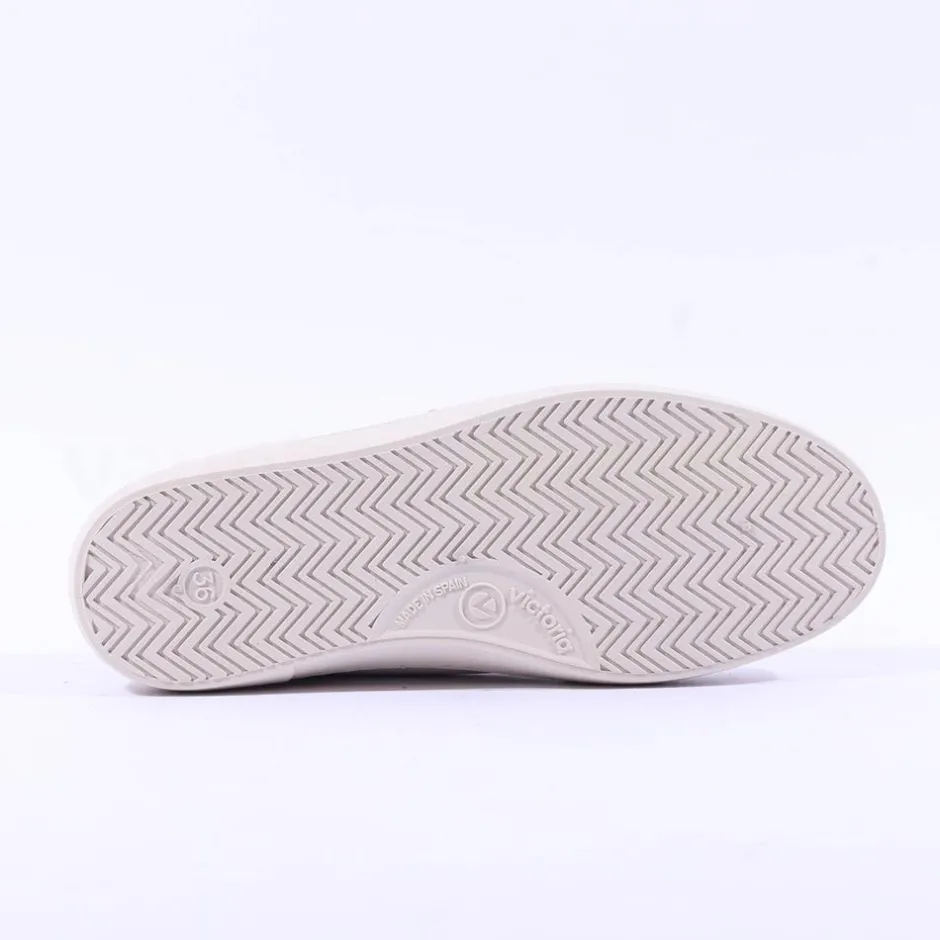 Women Victoria Berlin Laced T Toe Trainer - Hielo