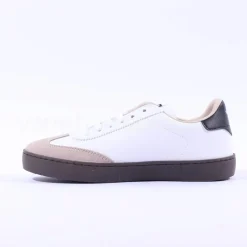 Women Victoria Berlin Two Tone T Toe Trainer - Blanco