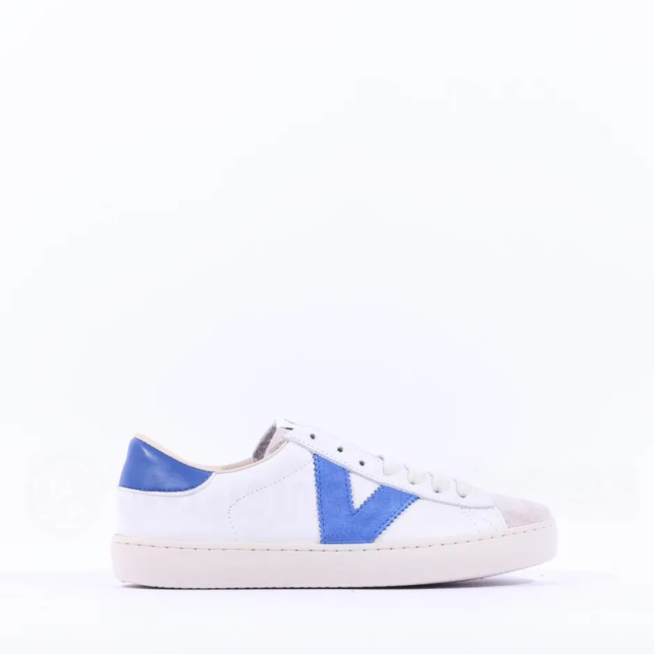 Women Victoria Berlin V Laced Two Tone Trainer - Royal