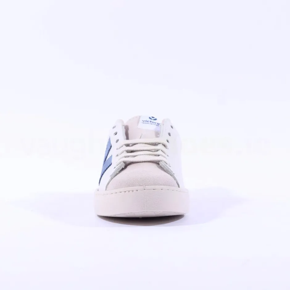 Women Victoria Berlin V Laced Two Tone Trainer - Azul