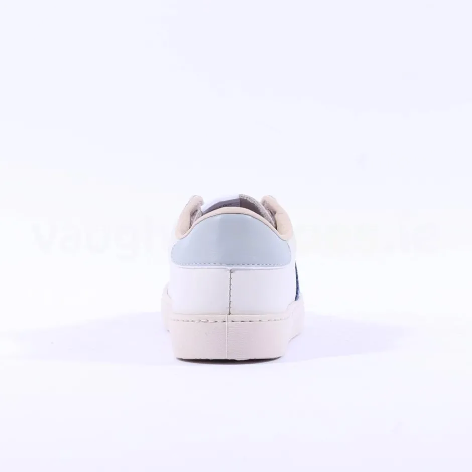 Women Victoria Berlin V Laced Two Tone Trainer - Azul