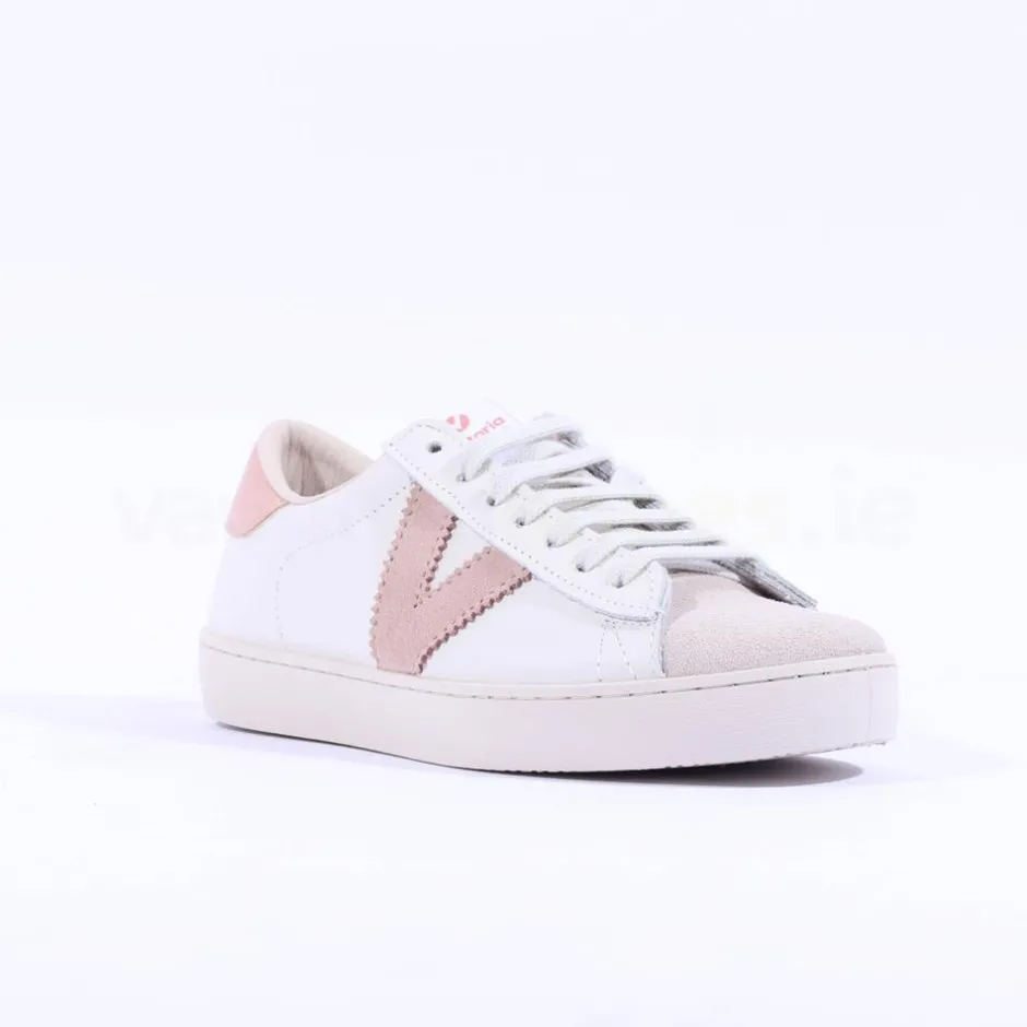 Women Victoria Berlin V Laced Two Tone Trainer - Cuarzo