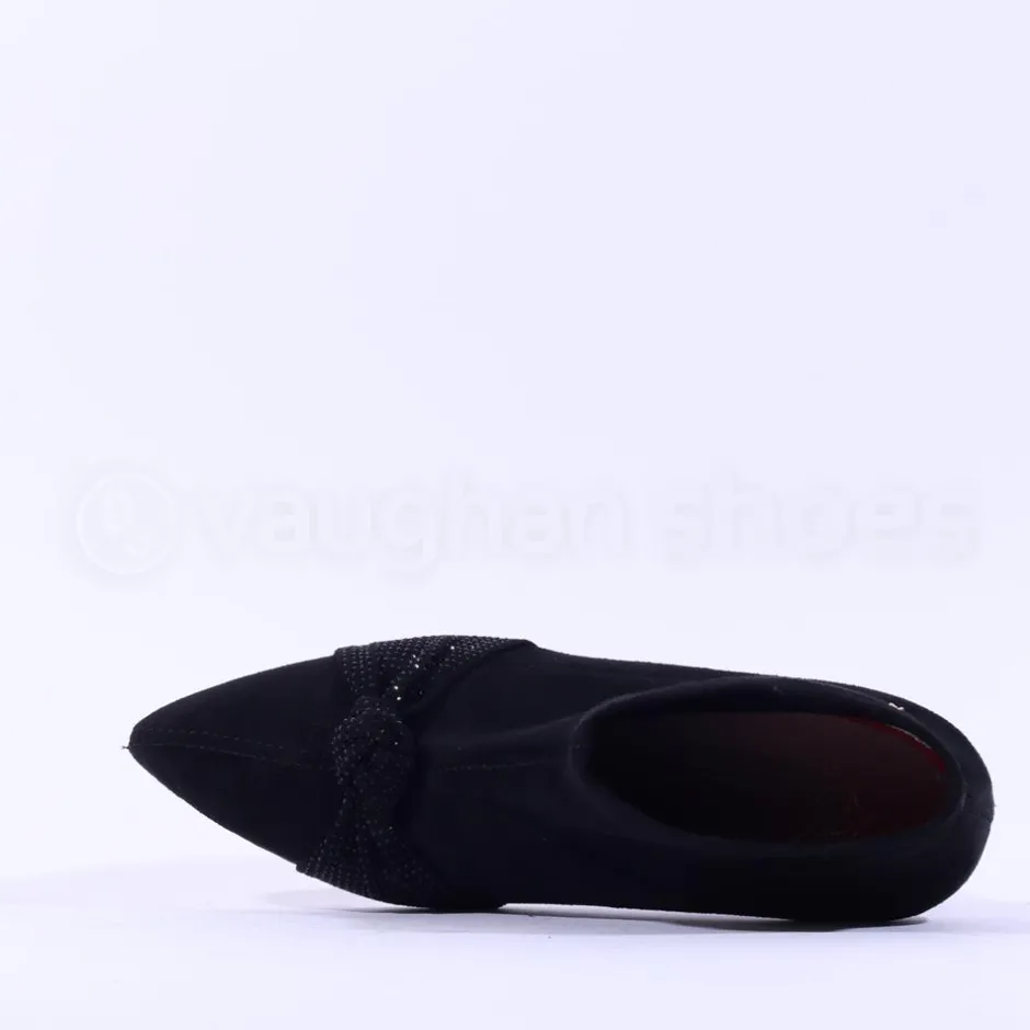 Women Kate Appleby Bingham Heel Shoe Boot - Black Sparkle
