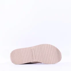 Women Caprice Bluefly Sparkle Knit Sandal - Sand