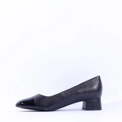 Women Peter Kaiser Bologna Toe Cap Court Shoe - Black Combi