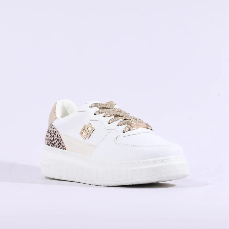 Women Tommy Bowe Ladies Bond Platform Trainer - White Leopard