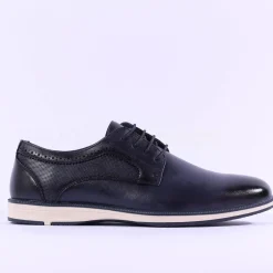 6th Sense Boomerang Laced Casual Shoe - Navy