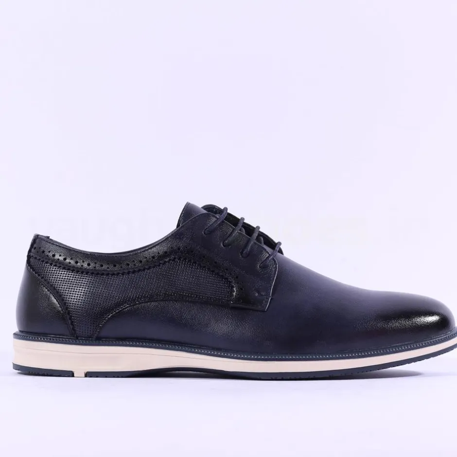 6th Sense Boomerang Laced Casual Shoe - Navy