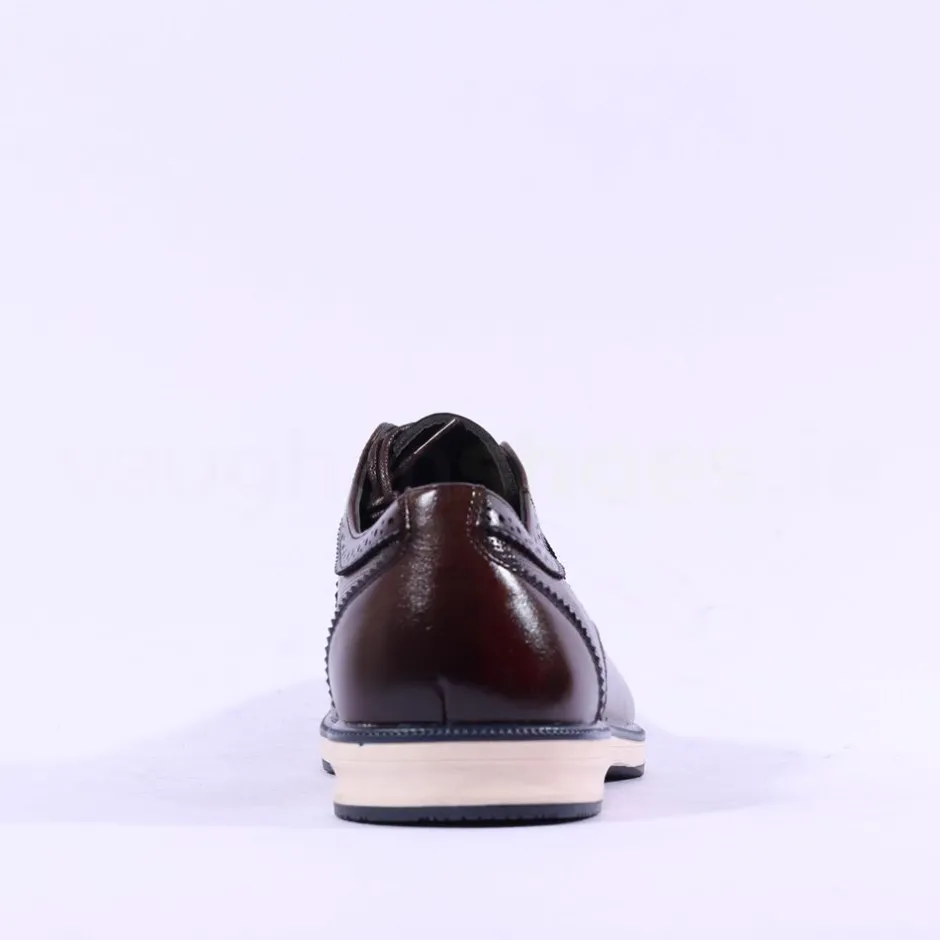 6th Sense Boomerang Laced Casual Shoe - Brown